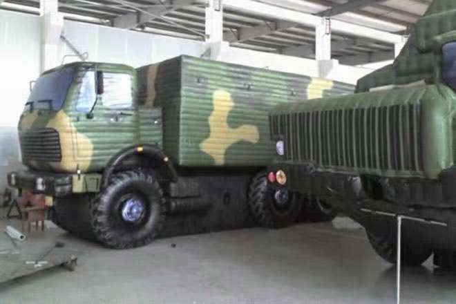 肥西大型军事车